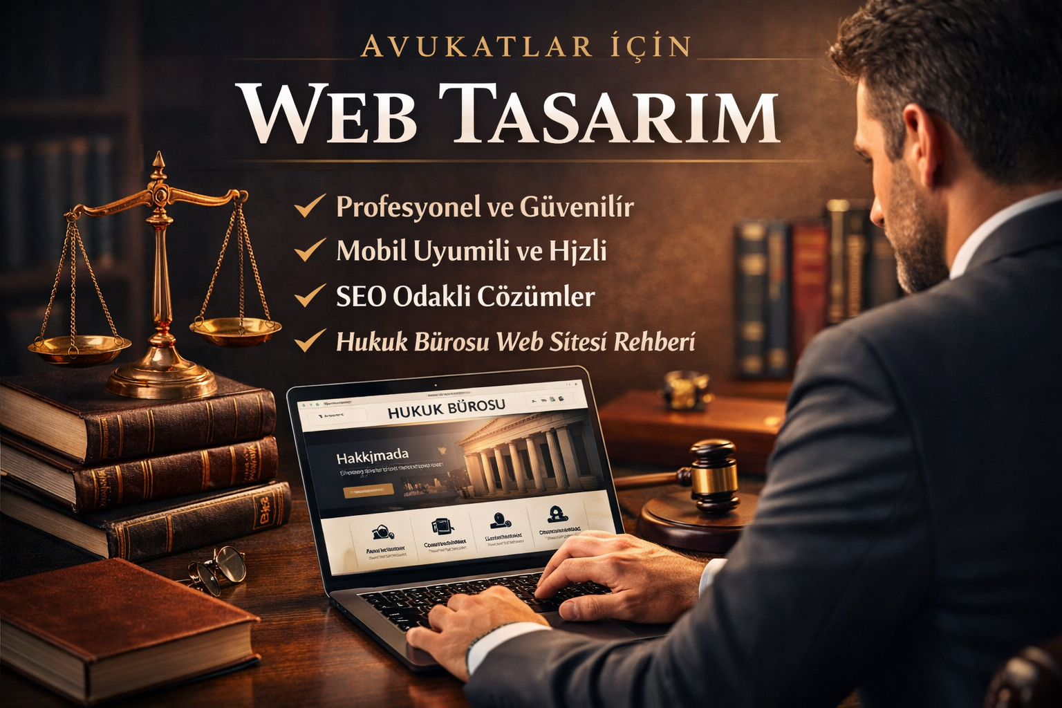 Avukatlar İçin Web Tasarım