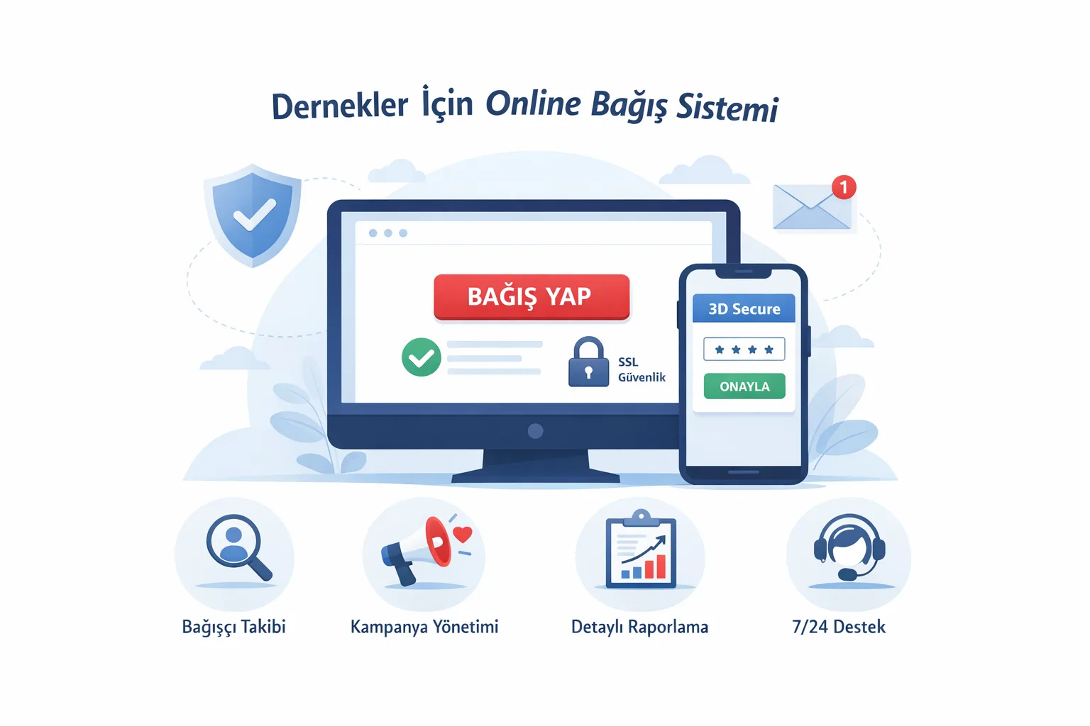 Dernekler İçin Online Bağış Sistemi