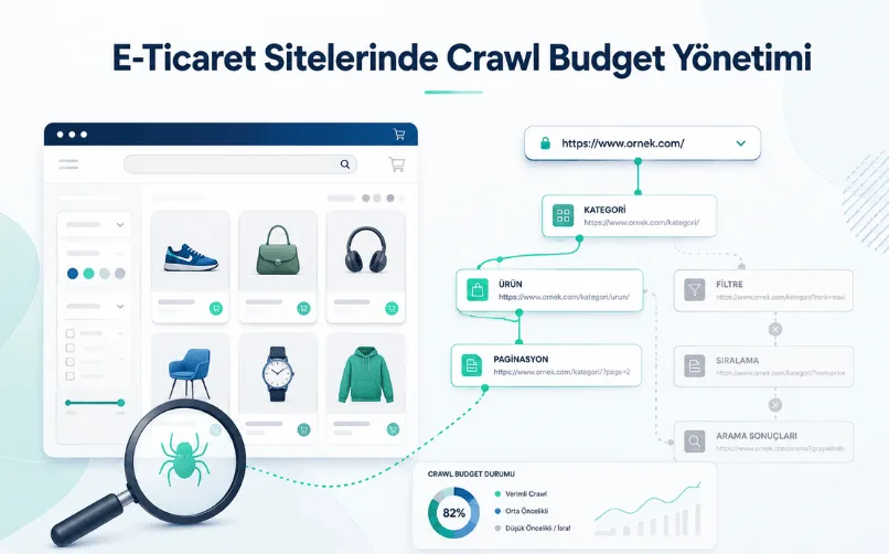 E-Ticaret Sitelerinde Crawl Budget Nasıl Yönetilir?