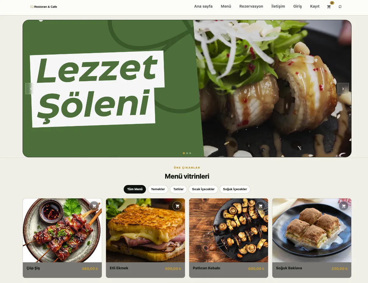 RestroPanel — Restoranlar İçin Yeni Nesil Dijital Yönetim Sistemi