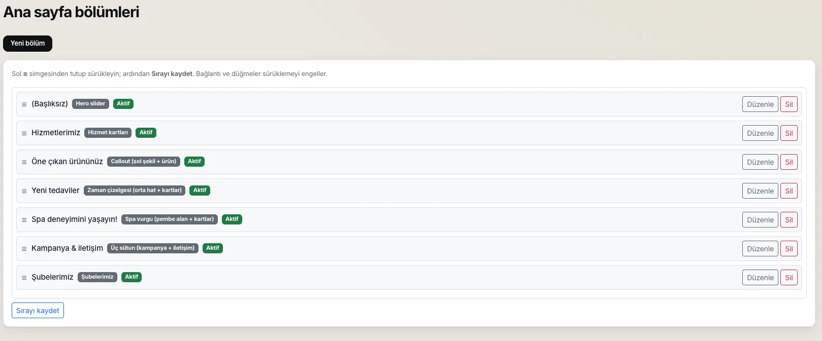 Güzellik Merkezi Yazılımı galeri