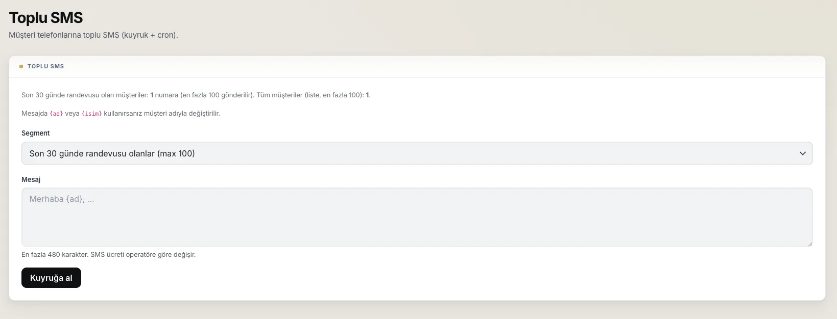 Güzellik Merkezi Yazılımı galeri