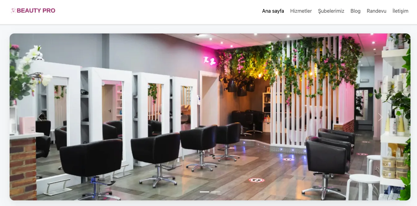 Güzellik Merkezi Yazılımı